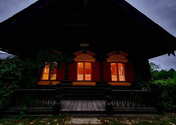 度假居 Alexandrowka Wohnen Im Unesco Weltkulturerbe Haus